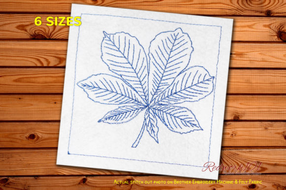 Buckeye Leaf Design Review for Business Merch