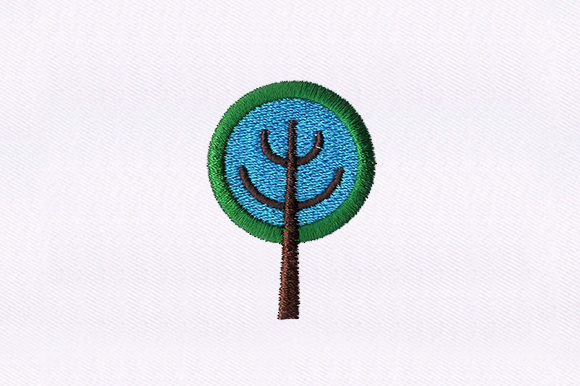 Dainty Tree Embroidery Design Review for Small Business Merch