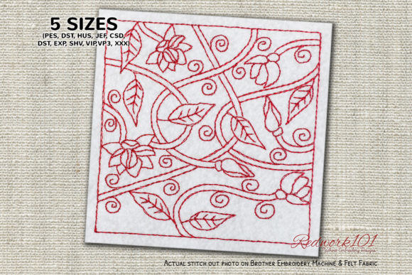 Flower with Branch Bluework: A Designer’s Review